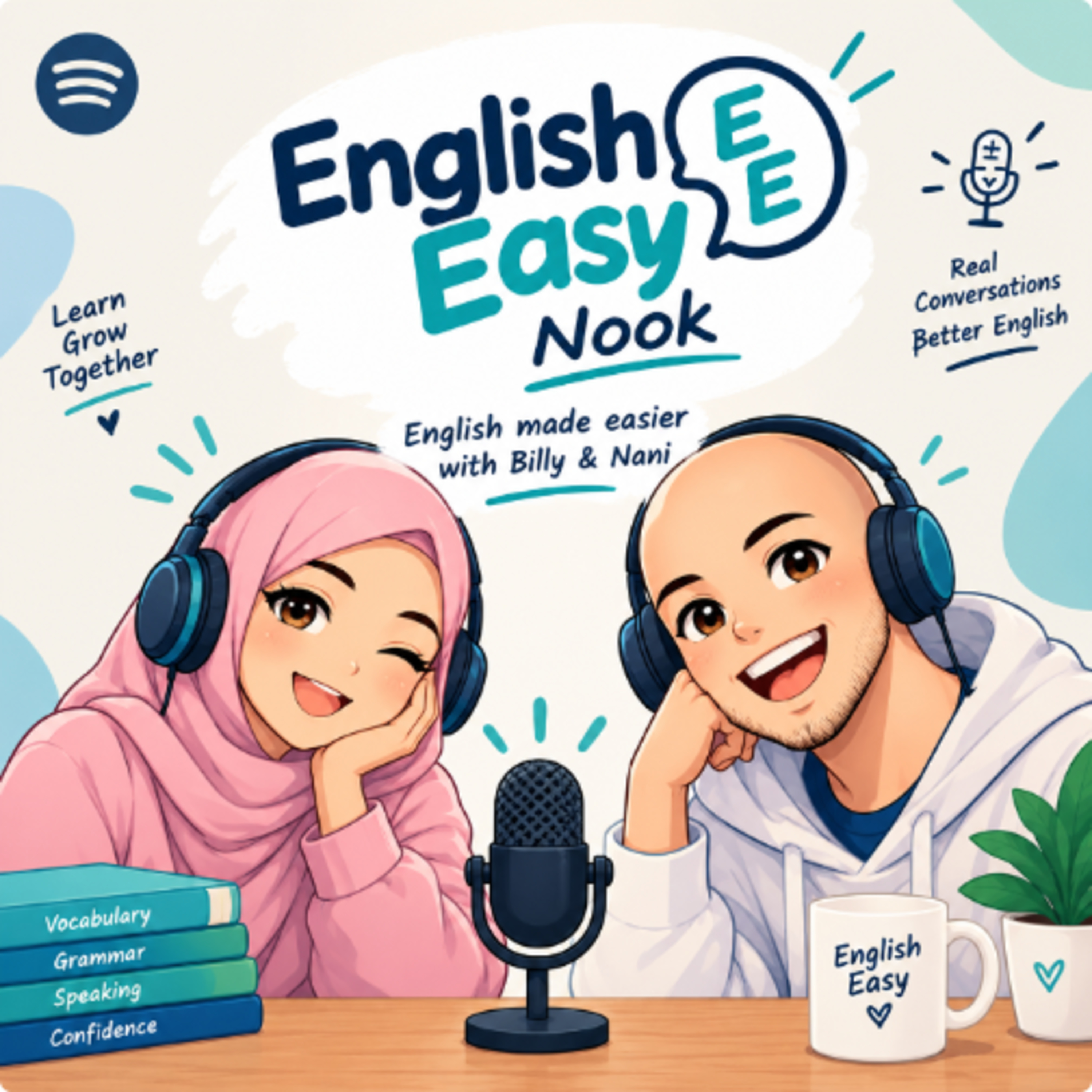 English easy nook podcast artwork