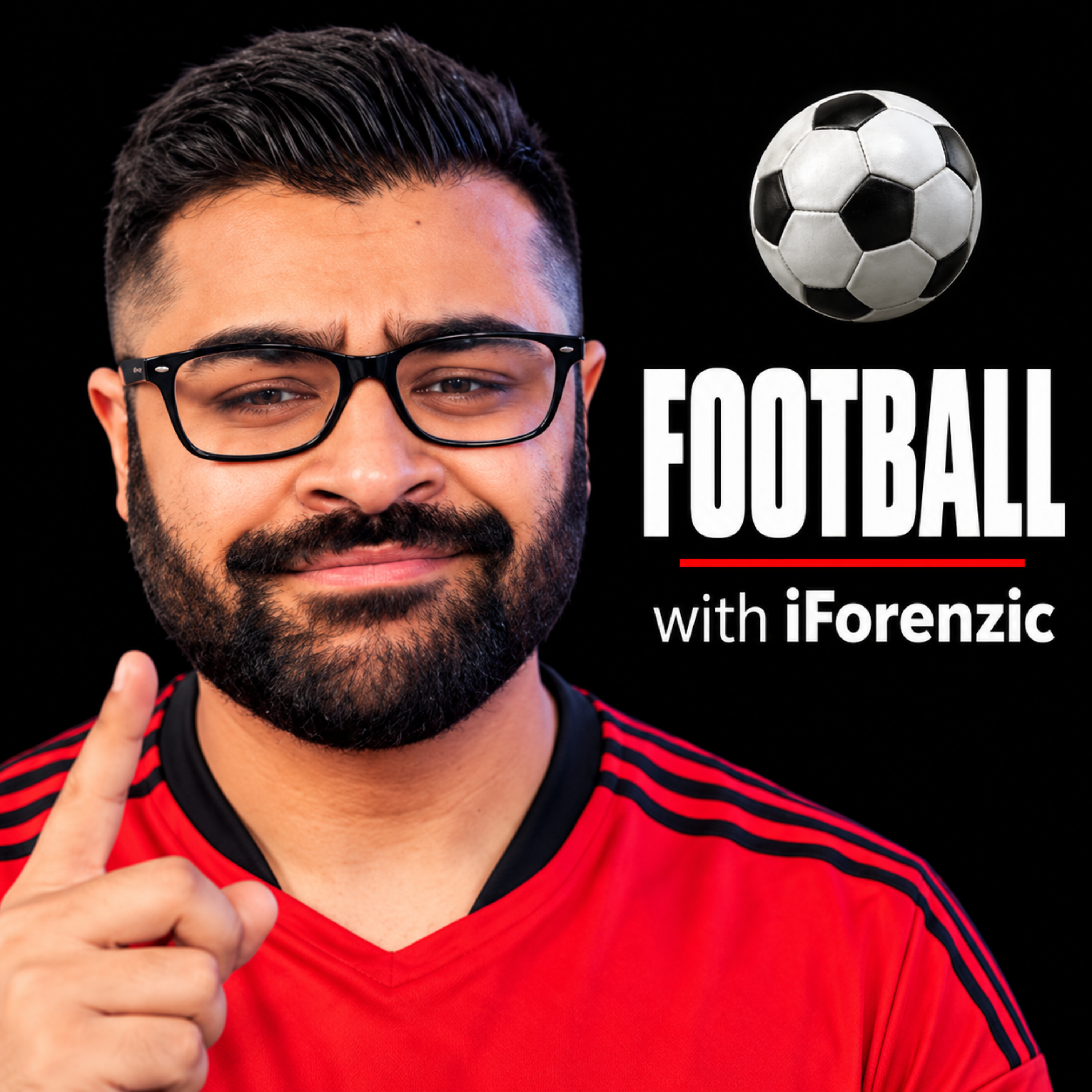 Logo of the podcast Football with iForenzic Podcast Football with iForenzic