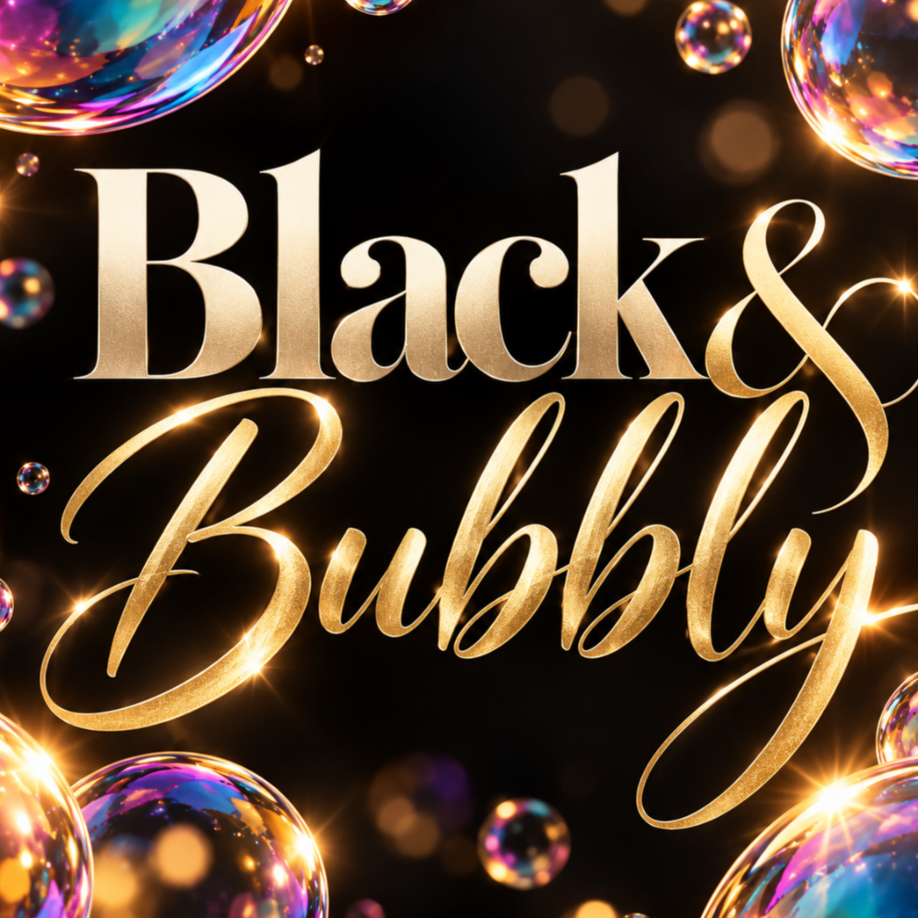 Black & Bubbly podcast artwork