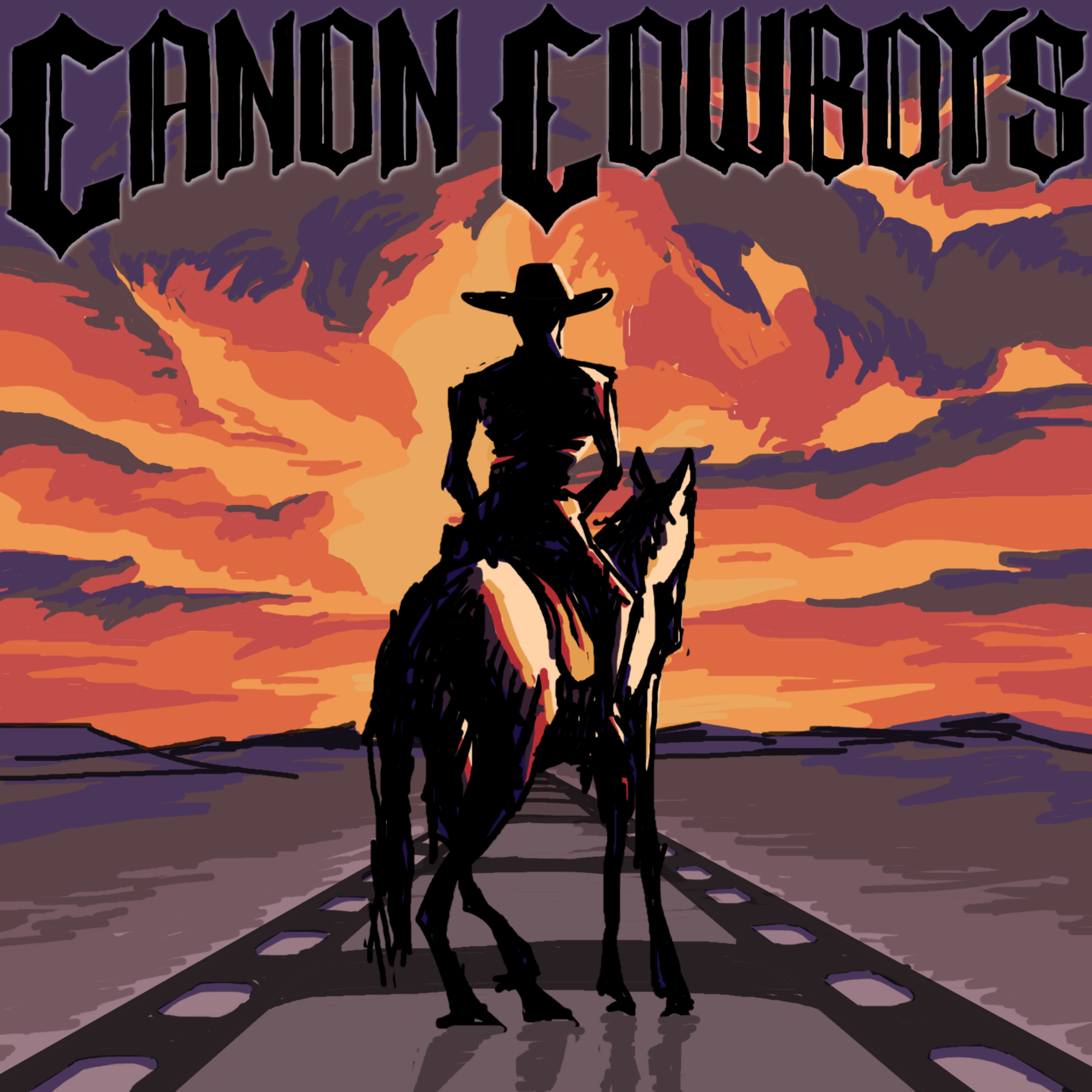 Canon Cowboys podcast artwork