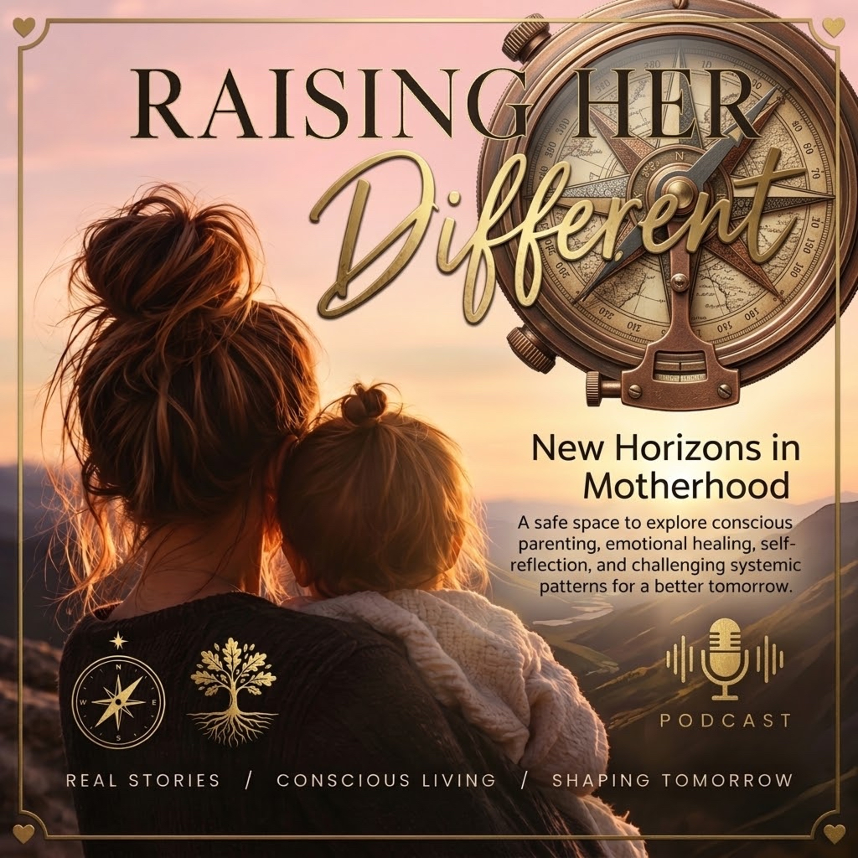 Raising Her Different podcast artwork
