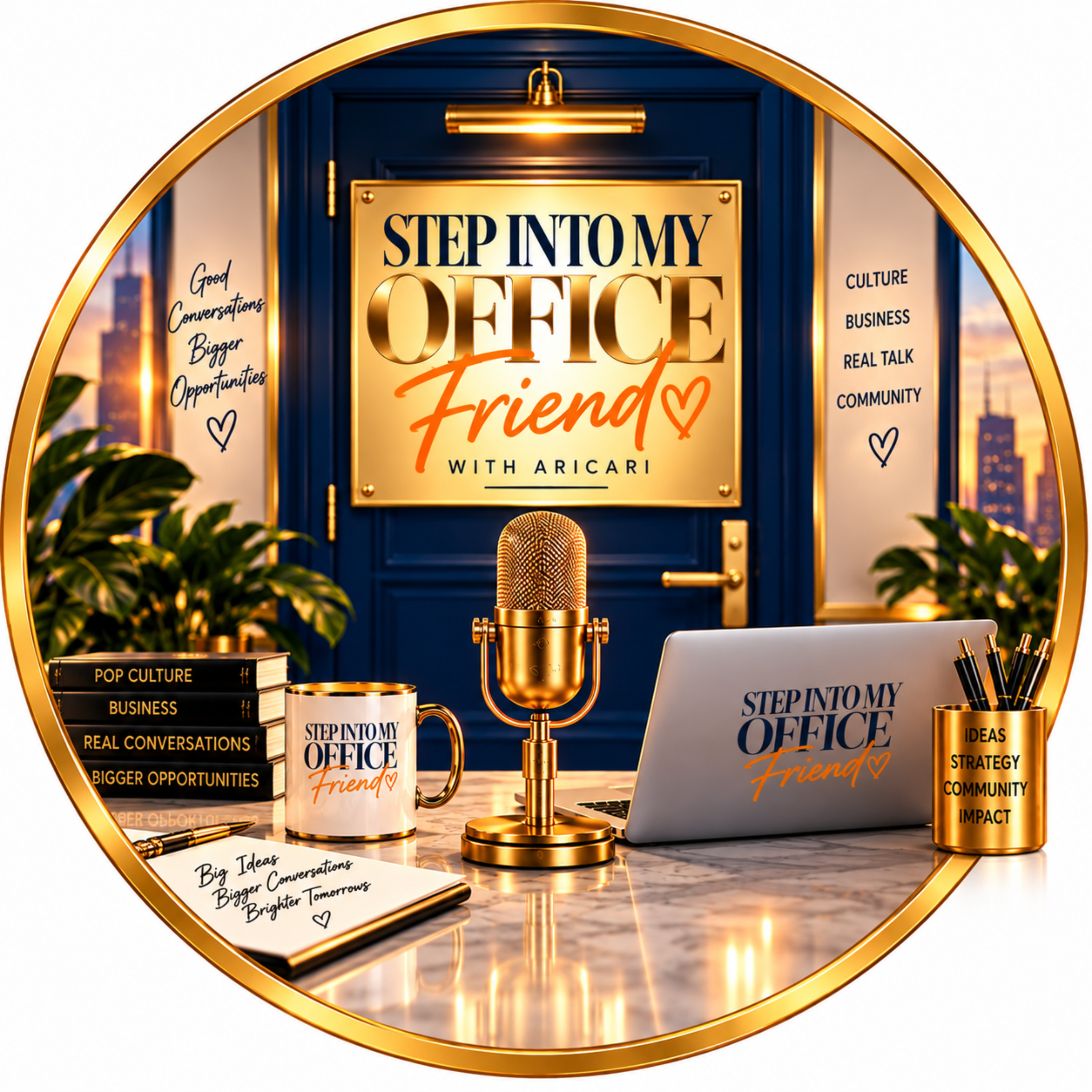 Step Into My Office Friend! podcast artwork