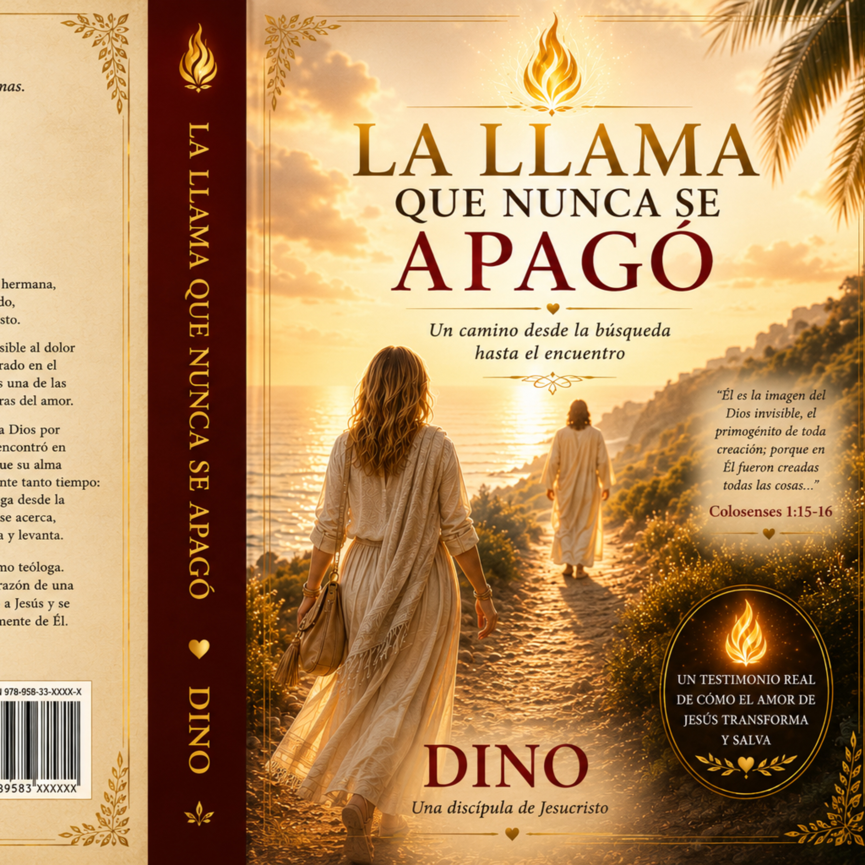 Portada de La LLama que Nunca Se Apagó