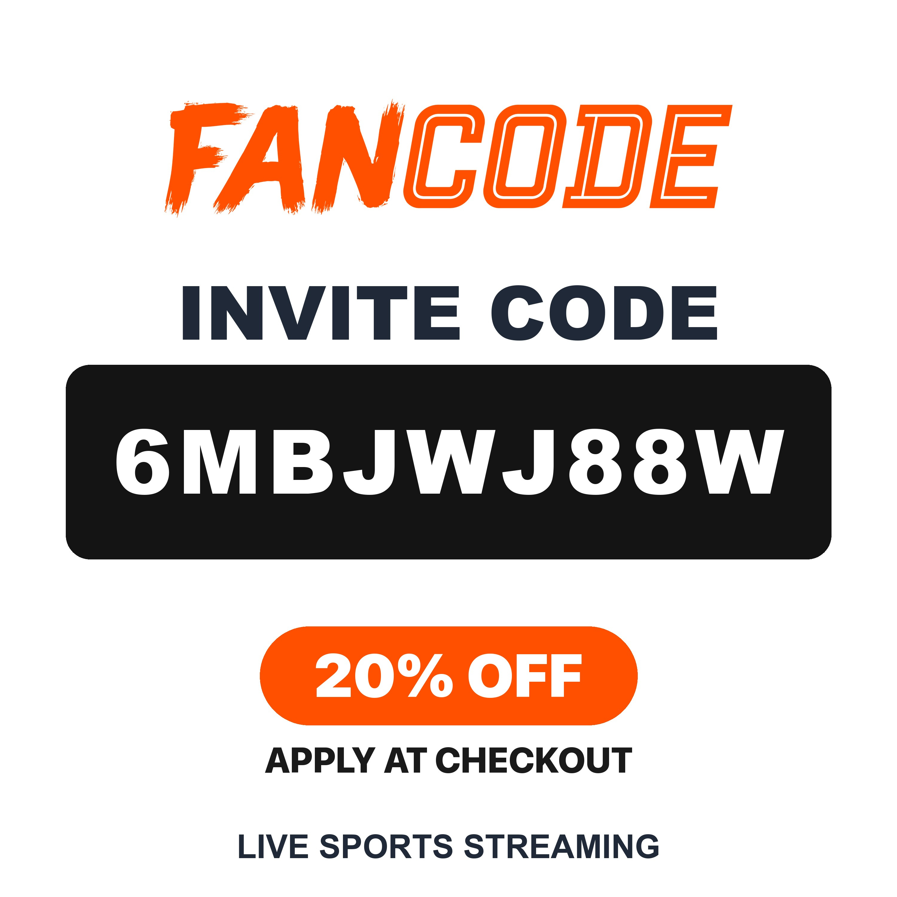 FanCode Invite Code 6MBJWJ88W podcast artwork