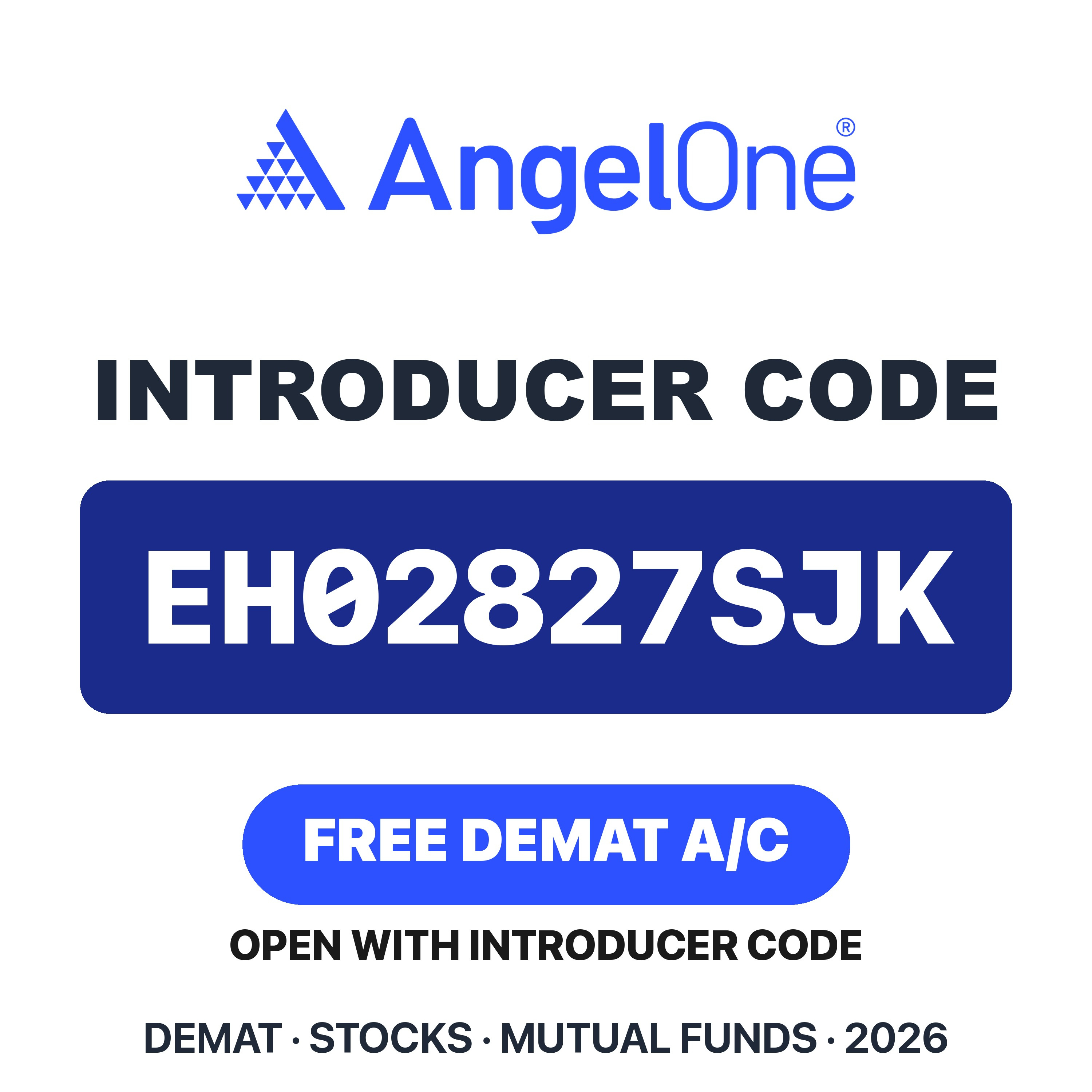 Angel One Introducer Code EH02827SJK podcast artwork