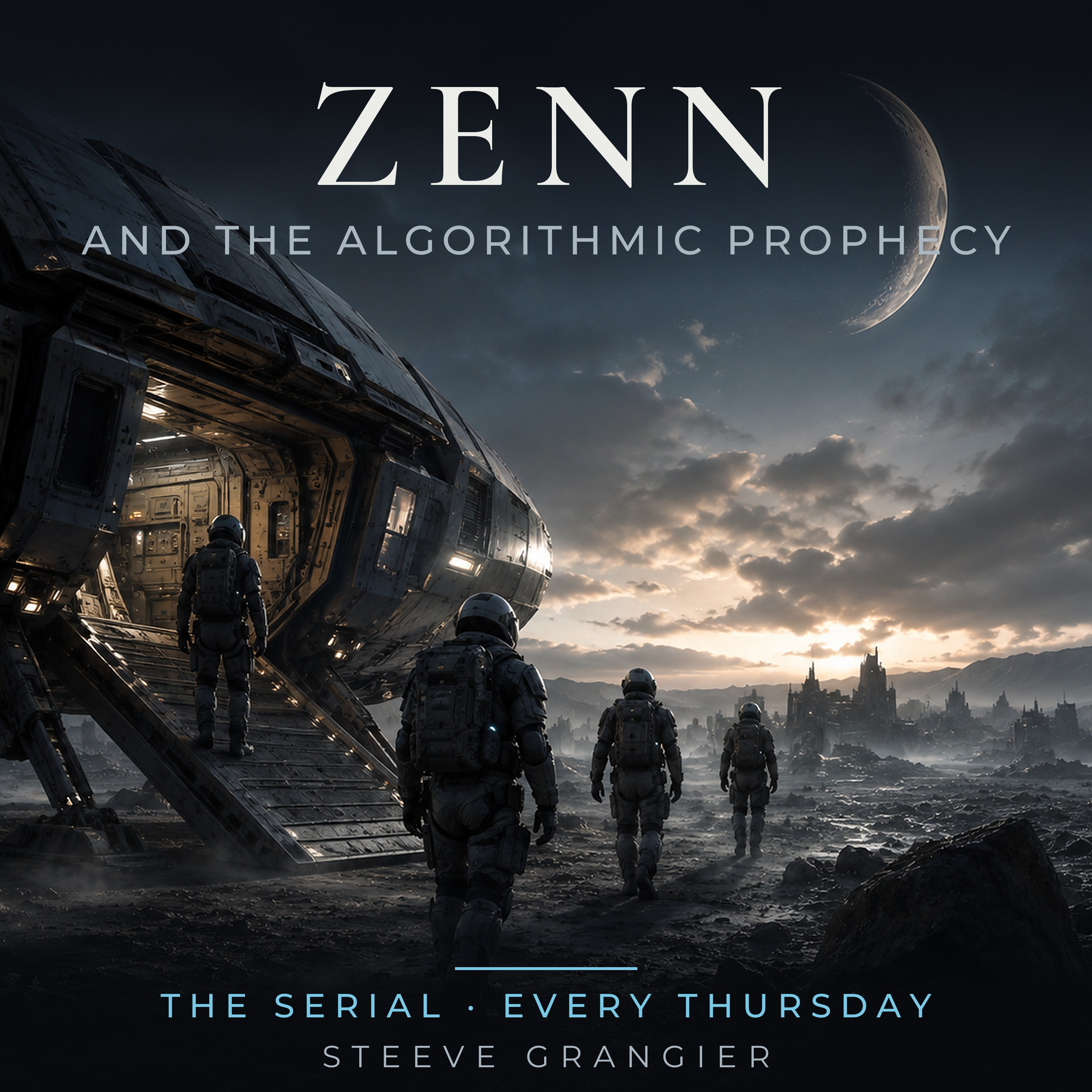Zenn and the Algorithmic Prophecy – the serial podcast artwork