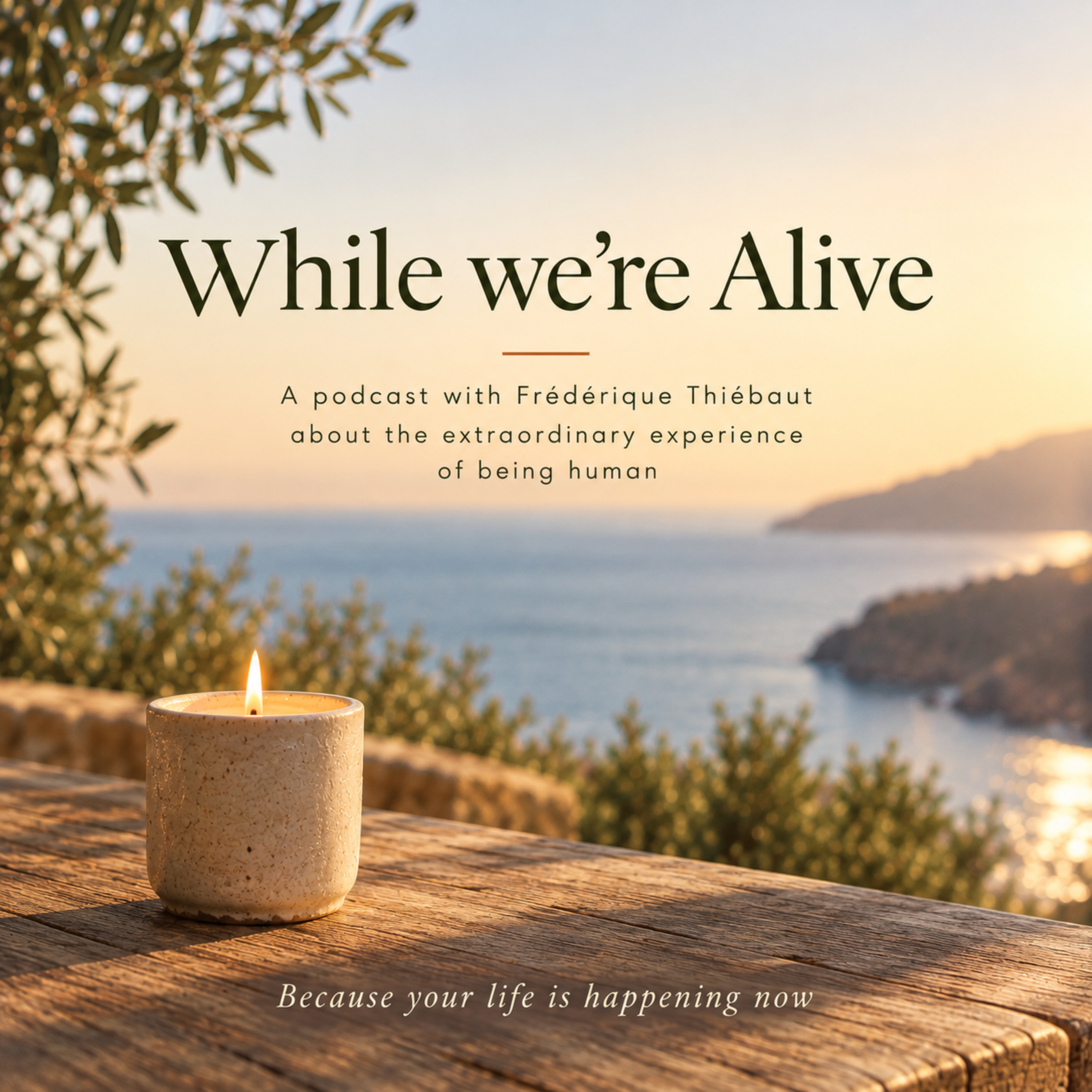 Logo of the podcast While we're Alive Podcast While we're Alive