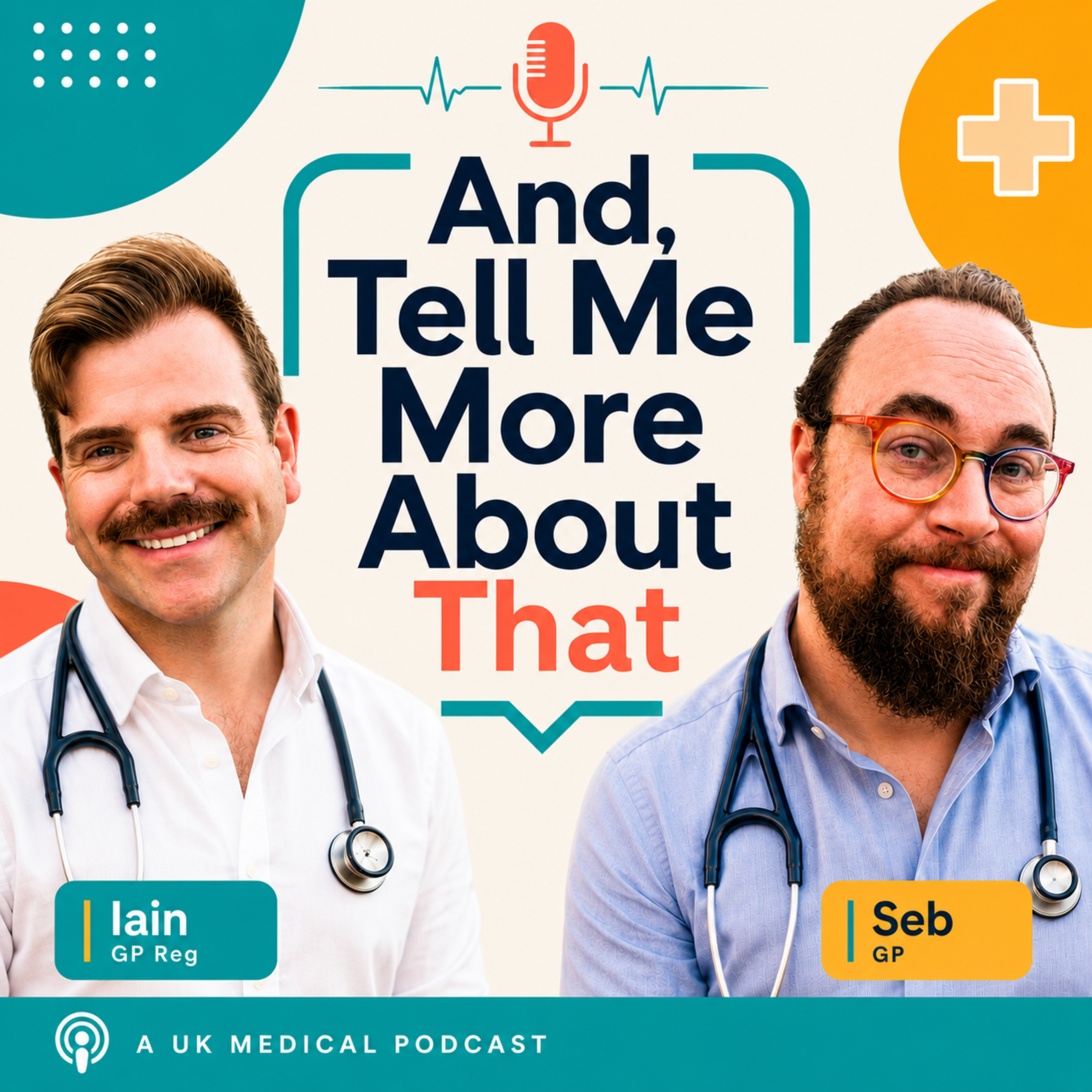 Logo of the podcast And, Tell Me More About That Podcast And, Tell Me More About That