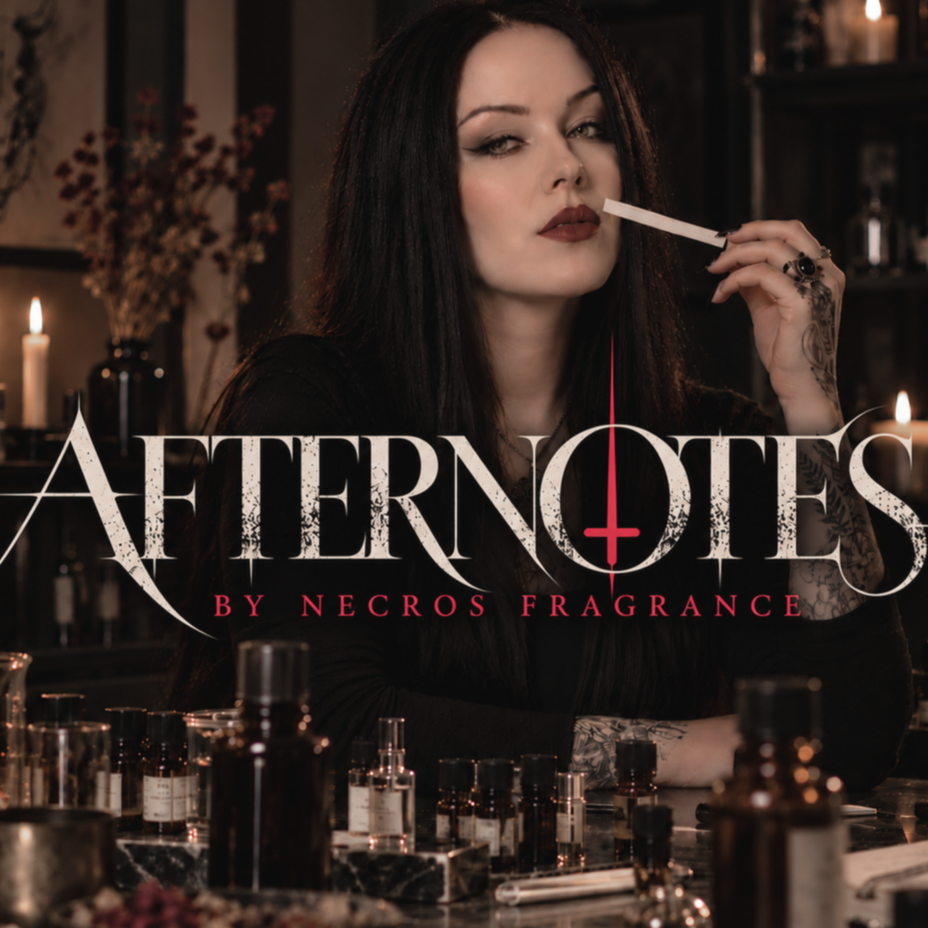 Logo of the podcast Afternotes: Niche Perfume and Tales of Death Podcast Afternotes: Niche Perfume and Tales of Death