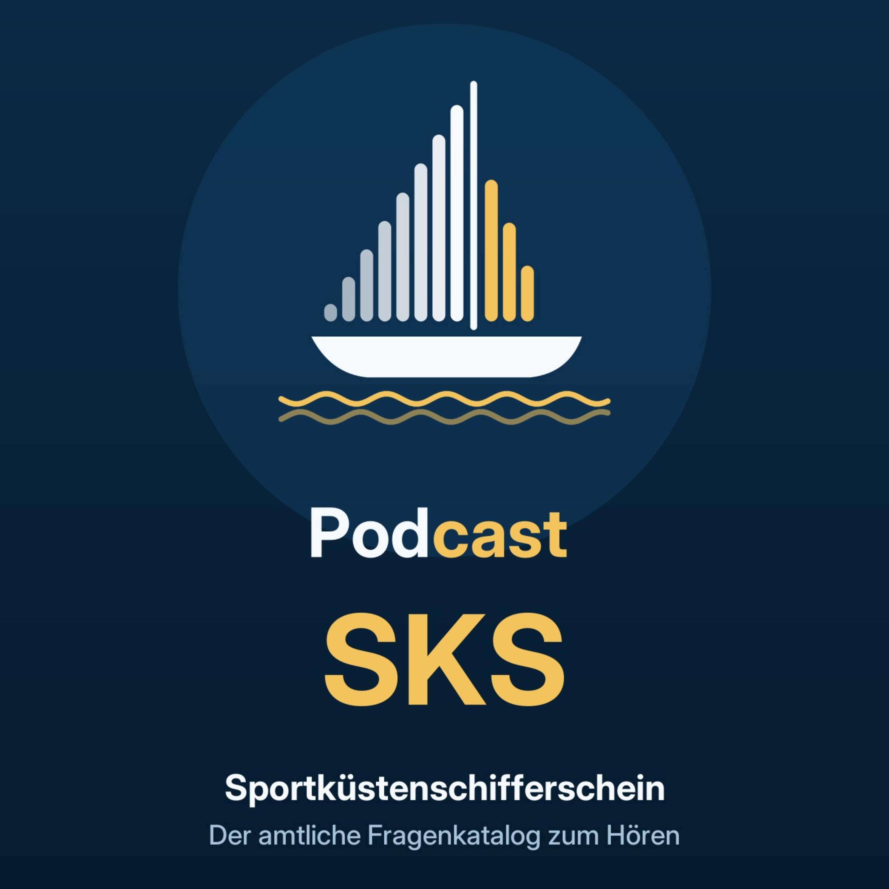 Logo of the podcast SKS-Hörtraining – Prüfungsfragen zum Sportküstenschifferschein Podcast SKS-Hörtraining – Prüfungsfragen zum Sportküstenschifferschein