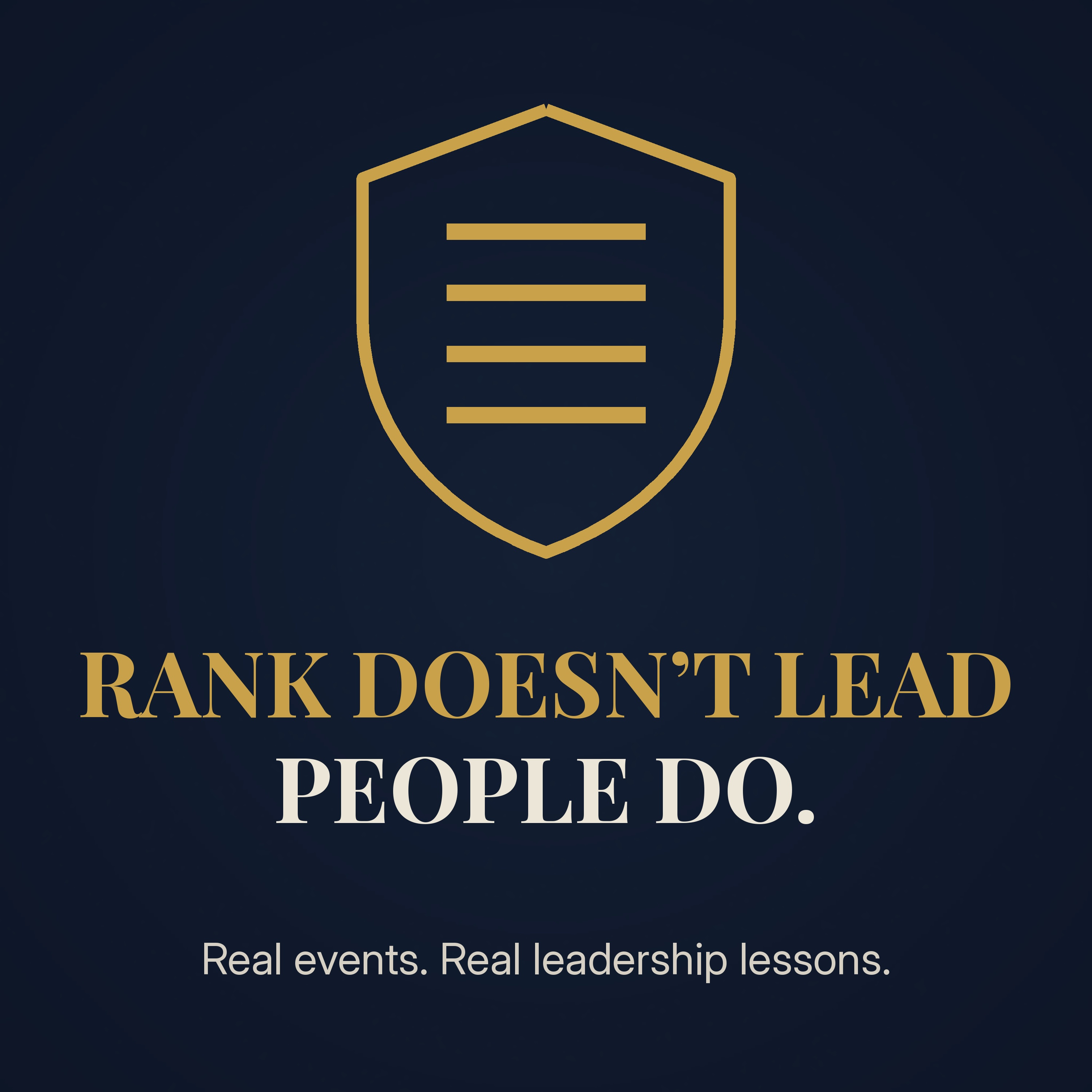 Logo of the podcast Rank Doesn't Lead Podcast Rank Doesn't Lead