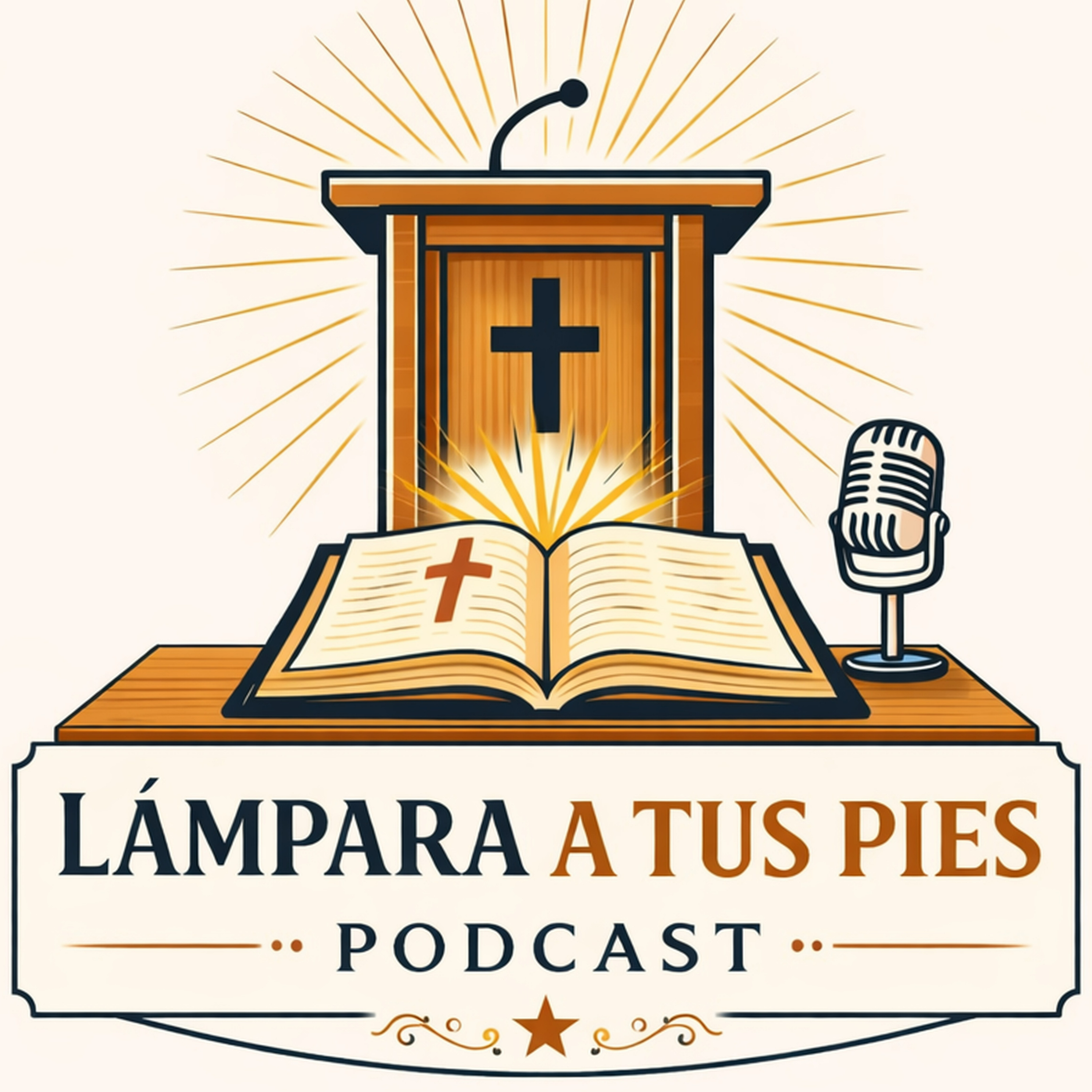 Lámpara a Tus Pies (Predicaciones, Estudios, Palabra, Escrituras, Biblia, enseñanzas, sermones) podcast cover art