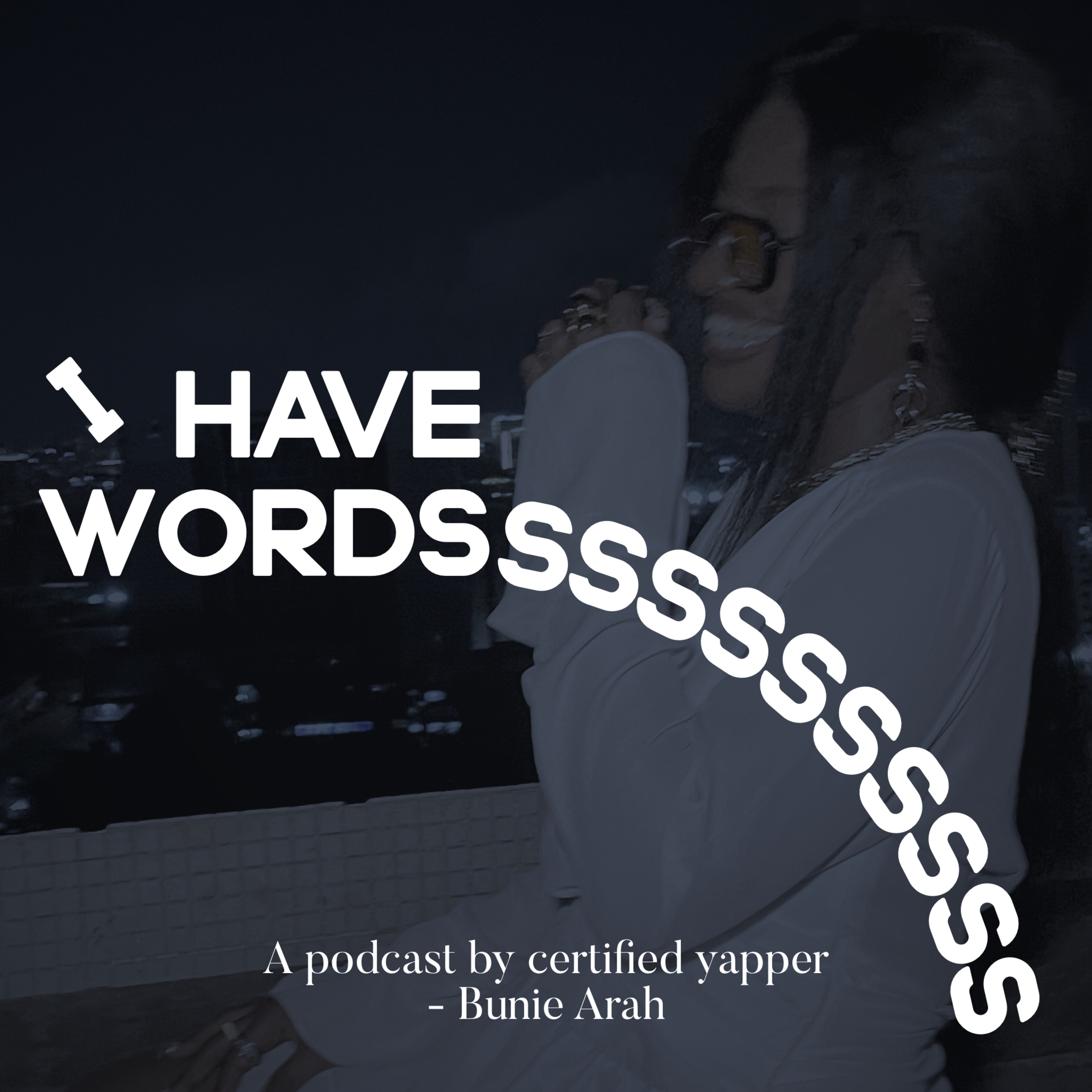 I have words… podcast artwork