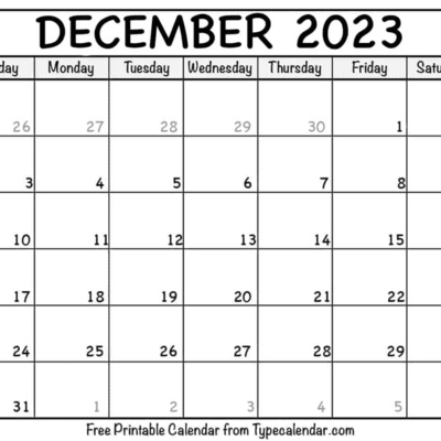 December 2023 Calendars • A podcast on Spotify for Podcasters