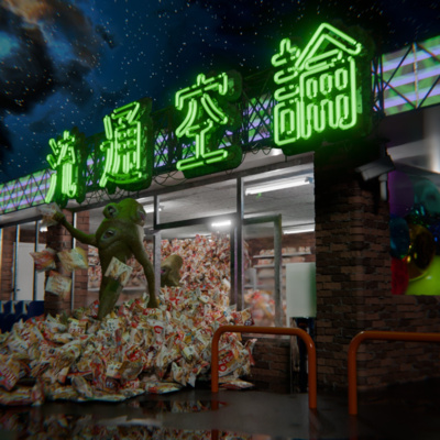シェフ 看板 置物 人物 キッチン 飲食店 店舗 イベント