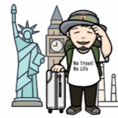 旅の道のクリップアート
